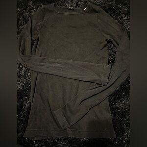 Black long sleeve top from brandy